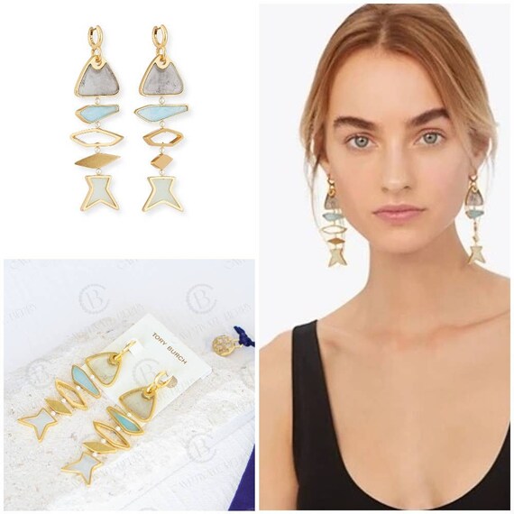 tory burch statement earrings
