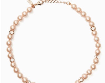 Kate Spade Lady Marmalade Pearl Necklace Blush Rose Gold - Etsy Denmark