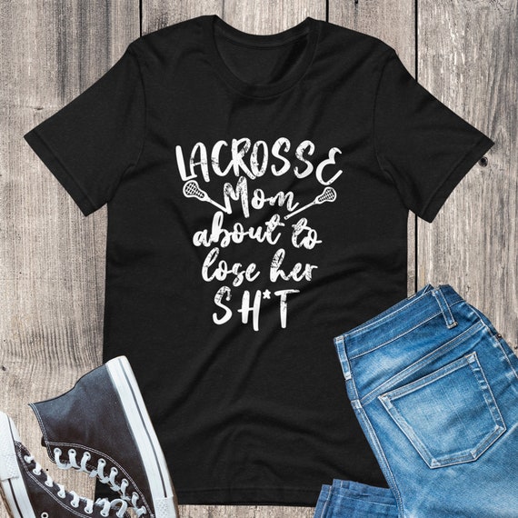 Womens Lacrosse Mom T-Shirt - Proud Lax Mother Tee Womens Lacrosse Mom T-Shirt - Proud Lax Mother Tee