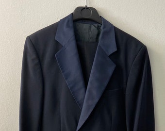 Stillson Double Pressed Blazer Tailored Jacket Men's M Size wool black type Vintage Second Hand