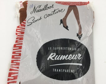 Thigh High Stockings for Garter | Get That Old Hollywood Look with Rumeur French Brand Retro Thigh High Stockings