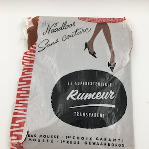 Thigh High Stockings for Garter | Get That Old Hollywood Look with Rumeur French Brand Retro Thigh High Stockings
