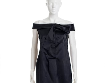 Timeless Designer Black Dress | Silk Little Black Dress | Size 4 | Perfect for Parties