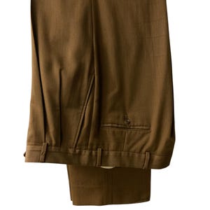 Zeitlose Vintage Herren Bundfaltenhose Ballin | Sommerhose | Größe 50