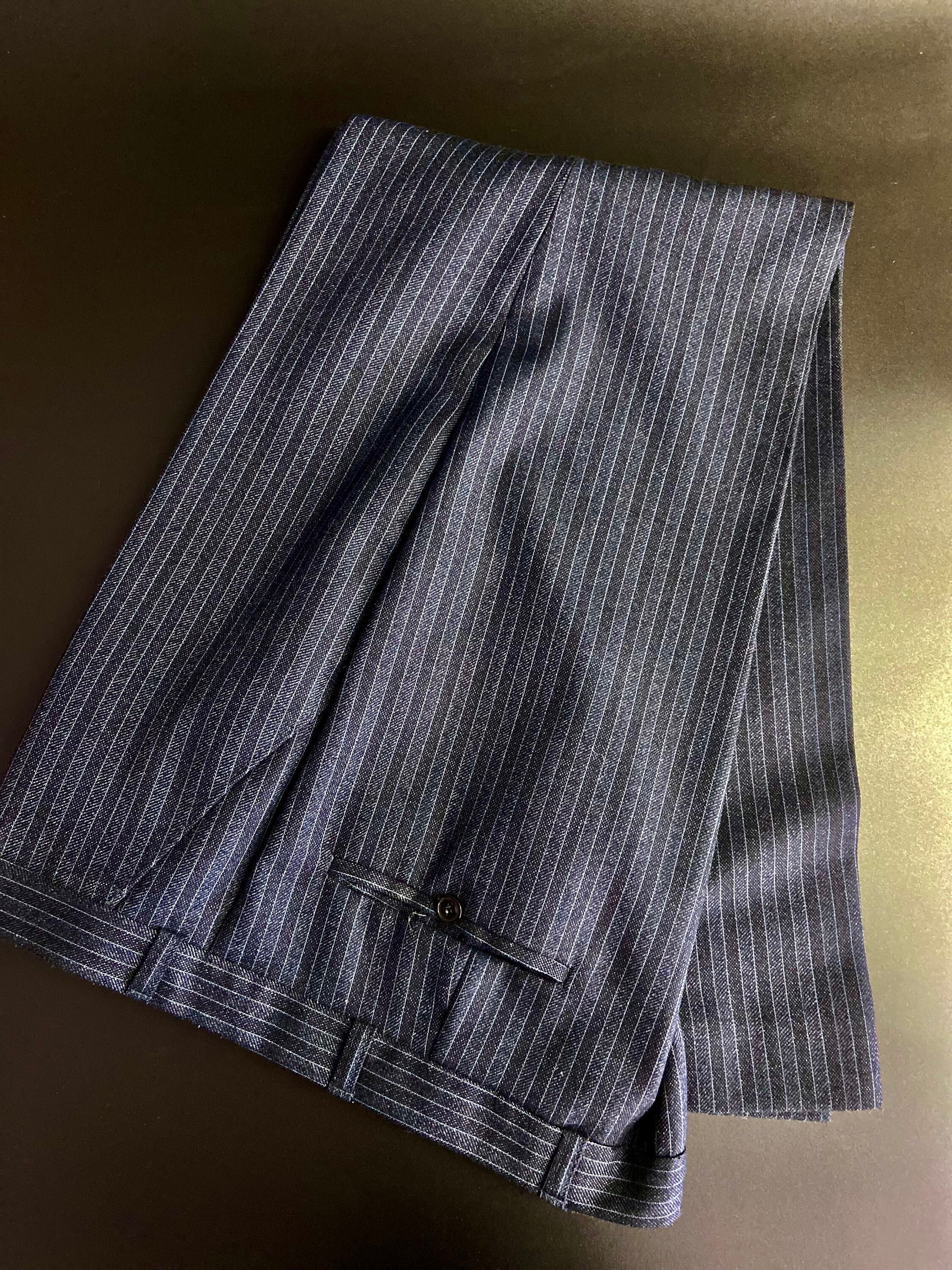 80s Striped Trousers - Etsy