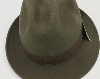 Cappello Trilby Tomasso Verde Oliva Disponibile! Fawler