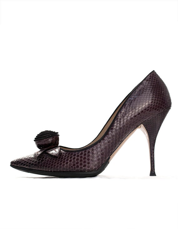 Valentino snakeskin shoes sales