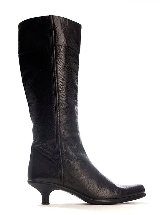 Women's 90's designer boots by Miu Miu | ladies bl