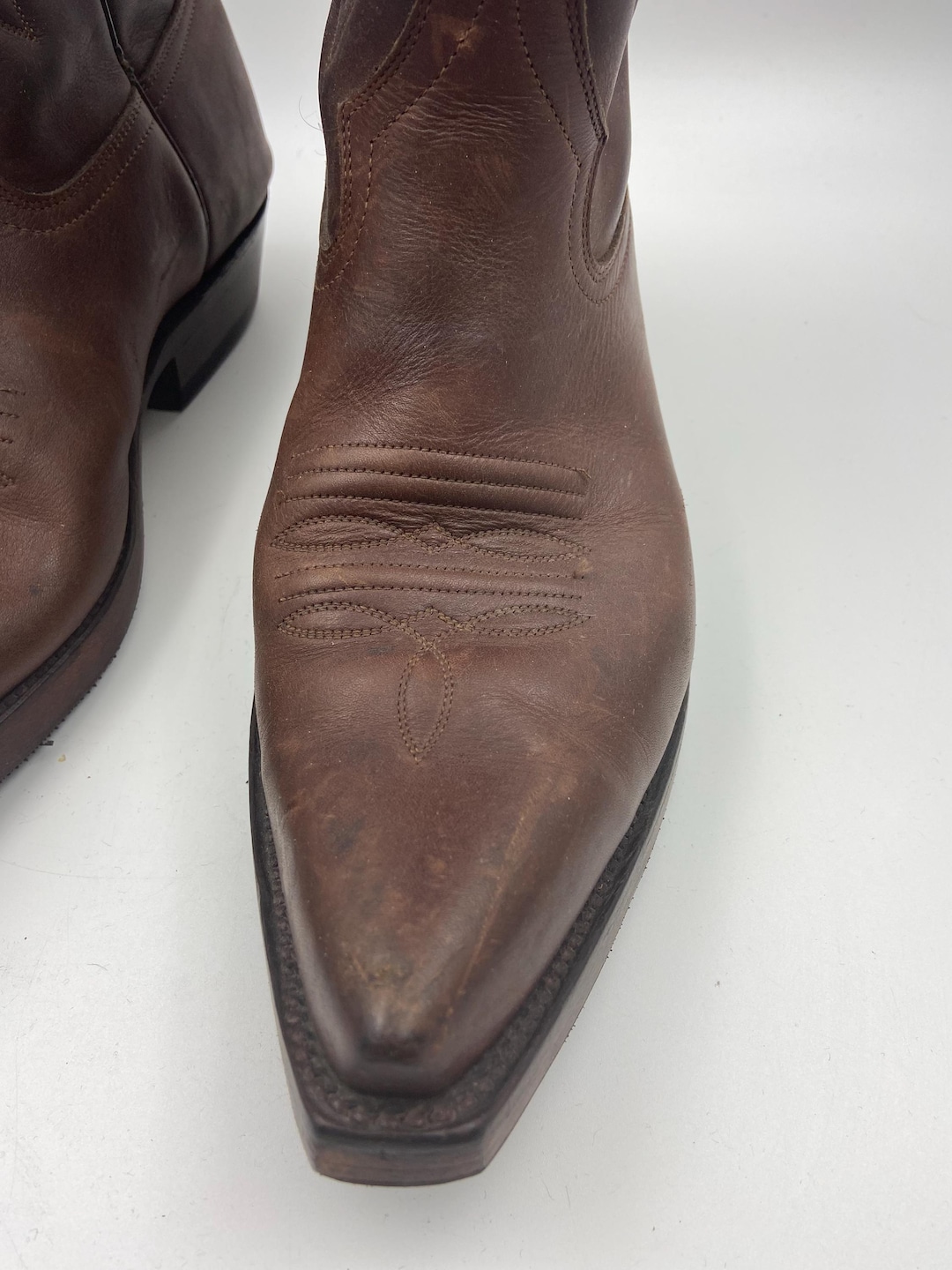 Stivali da cowboy vintage da uomo di El Charro Stivali color