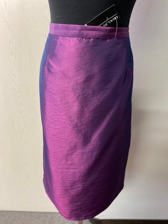Plus size purple pencil cheap skirt