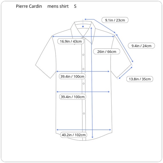 Classic Designer Shirt for Men | Pierre Cardin Bl… - image 6