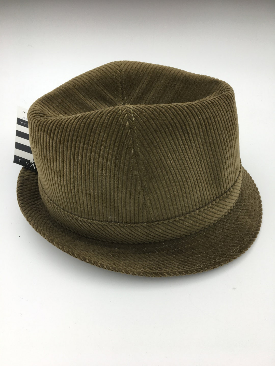 Men's Trilby Hat Cotton Fedora Green Fedora Brown Fedora Walking Hat Etsy