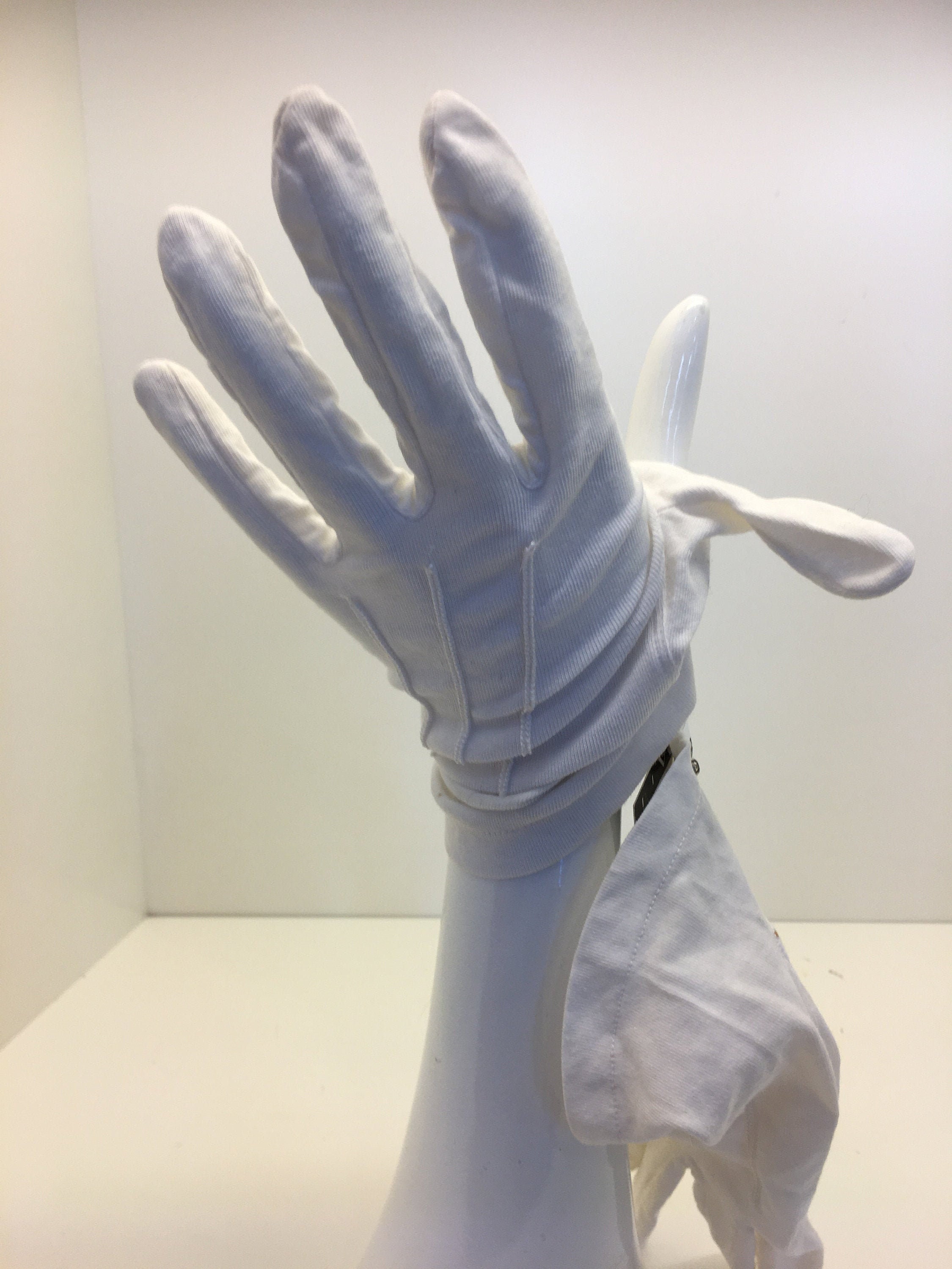 Gloves White Cotton Opera - Etsy