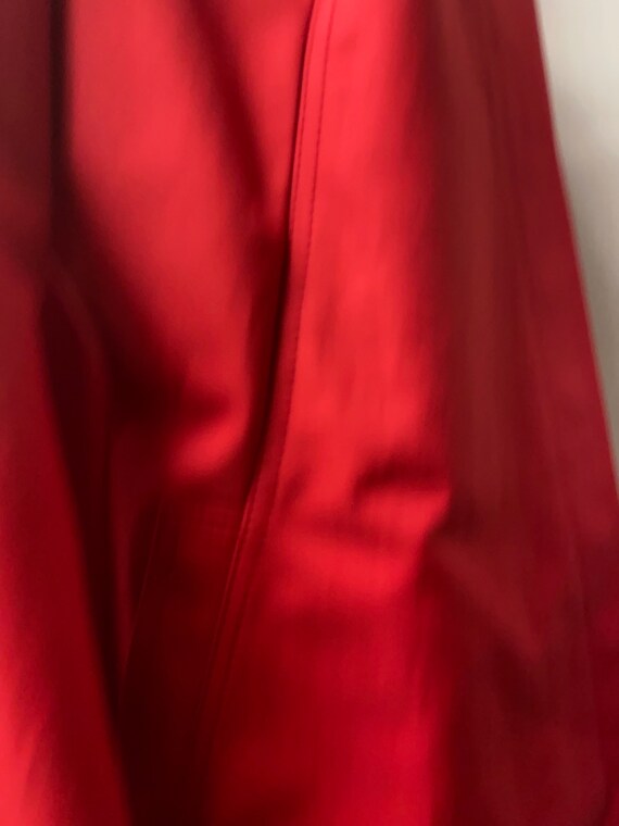 Women's Red cotton Trench coat from Escada | Size… - image 3
