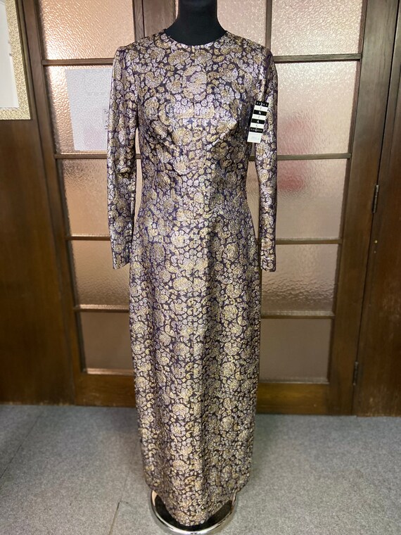 slim fit dress slacks Jenny Dress in Gold Sequin S