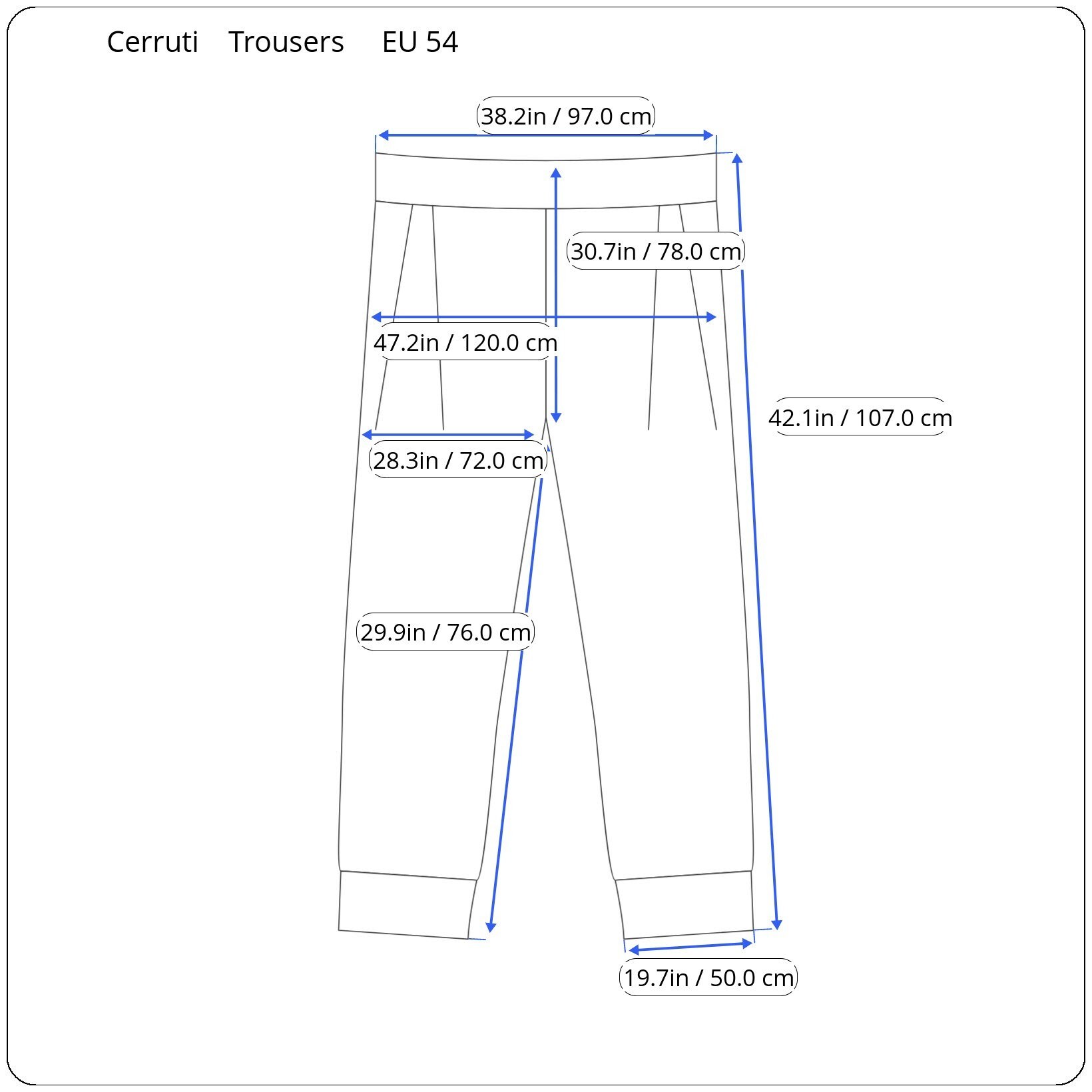 Mens Pants 80's Designer Pants Men's 