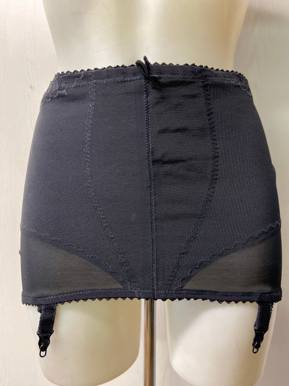 Vintage girdle Old fashioned girdle open bottom girdle black girdle that  pulls on vintage shape wear girdle garter pin up -  Portugal
