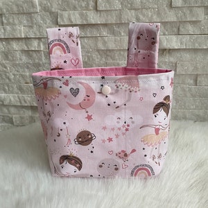 Lenkertasche Fahrrad Puky Dreirad Laufrad Puppenwagen Ballerina Mond Sterne