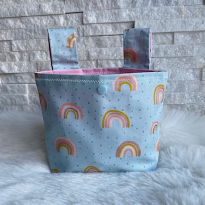 Lenkertasche Fahrrad Puky Dreirad Laufrad Puppenwagen Regenbogen