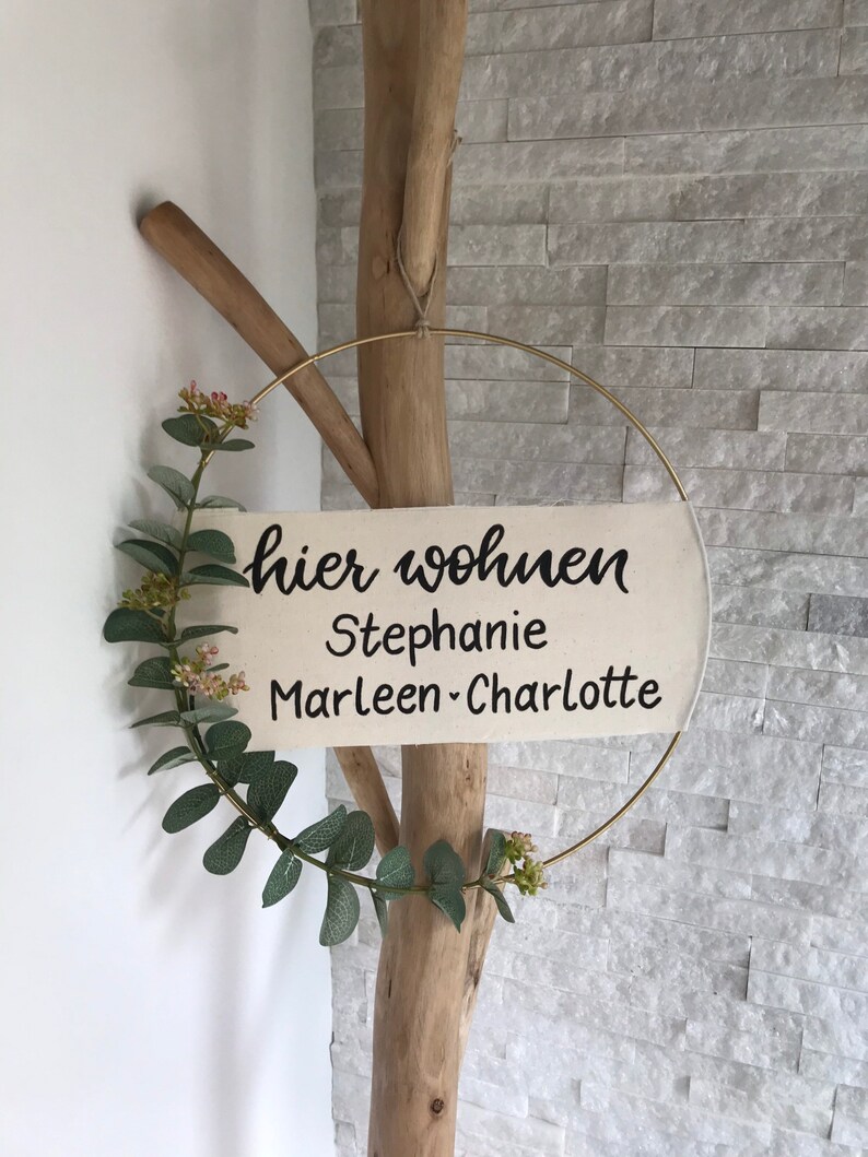 Door wreath Wreath Metal ring Wall decoration Etsy