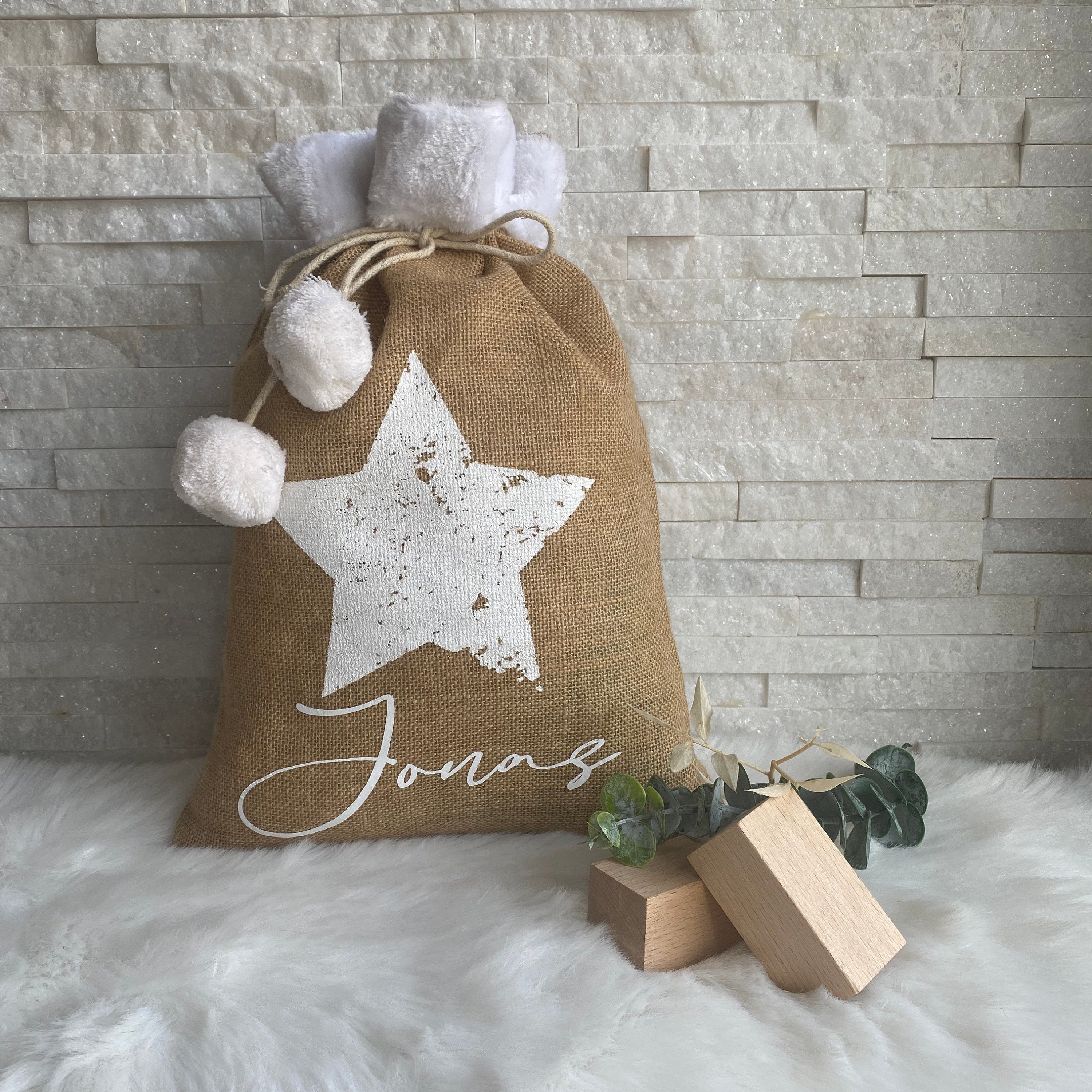 Christmas hessian bags sale