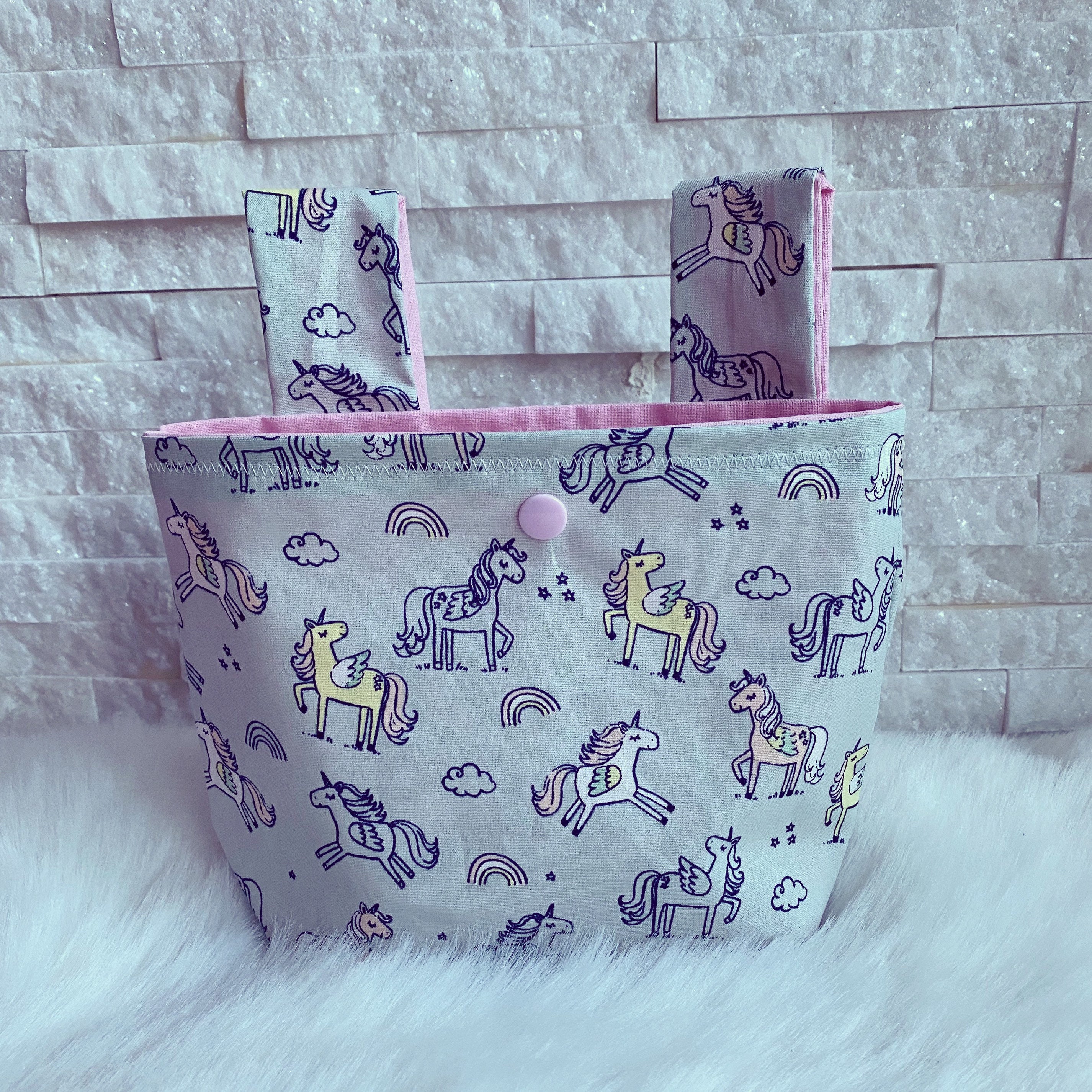 Handlebar bag unicorn | Rainbow