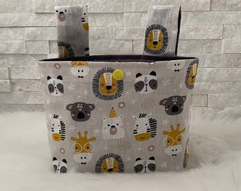 Handlebar Bag Party Animals Mustard Yellow