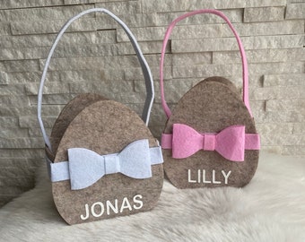 EASTER | Easter basket | Easter Nest | Felt | with name | Personalized