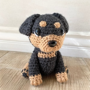 Rottweiler Plushie (Customization Available)