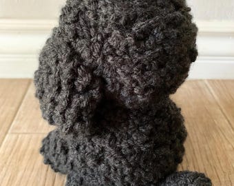 Black labradoodle stuffed animal discount