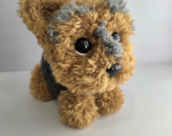 Yorkshire Terrier Plushie (Customization Available)