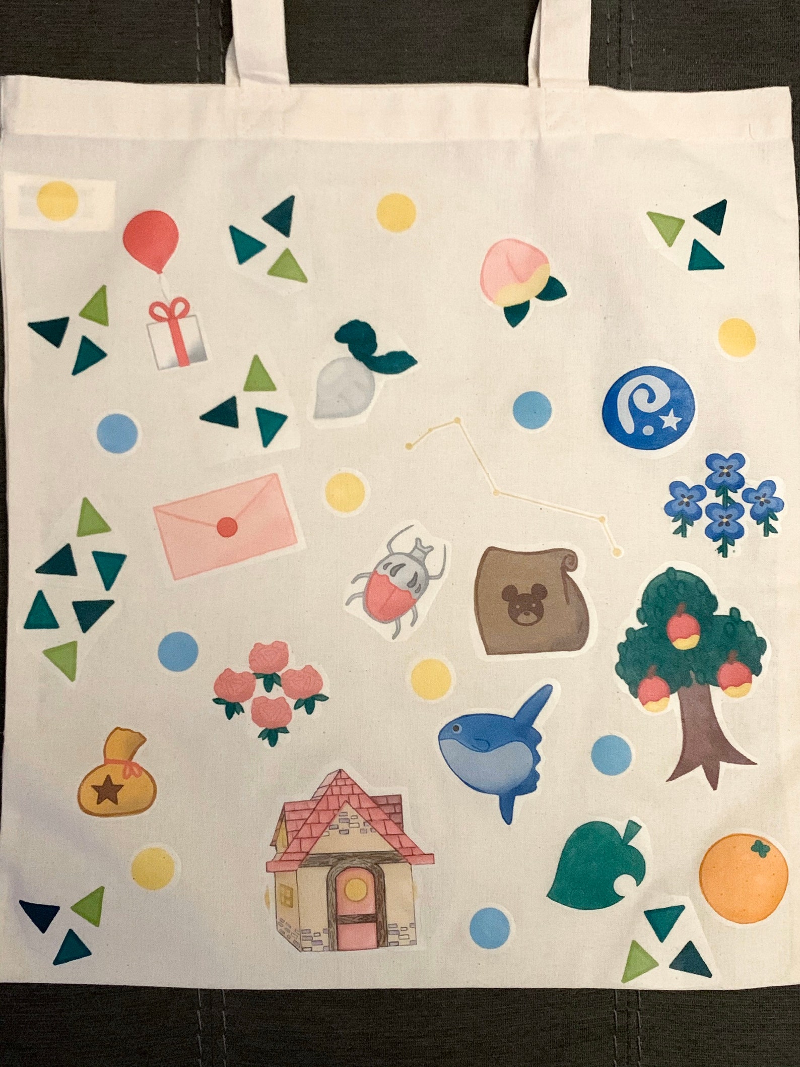 Animal Crossing Inspired Tote Bag Etsy