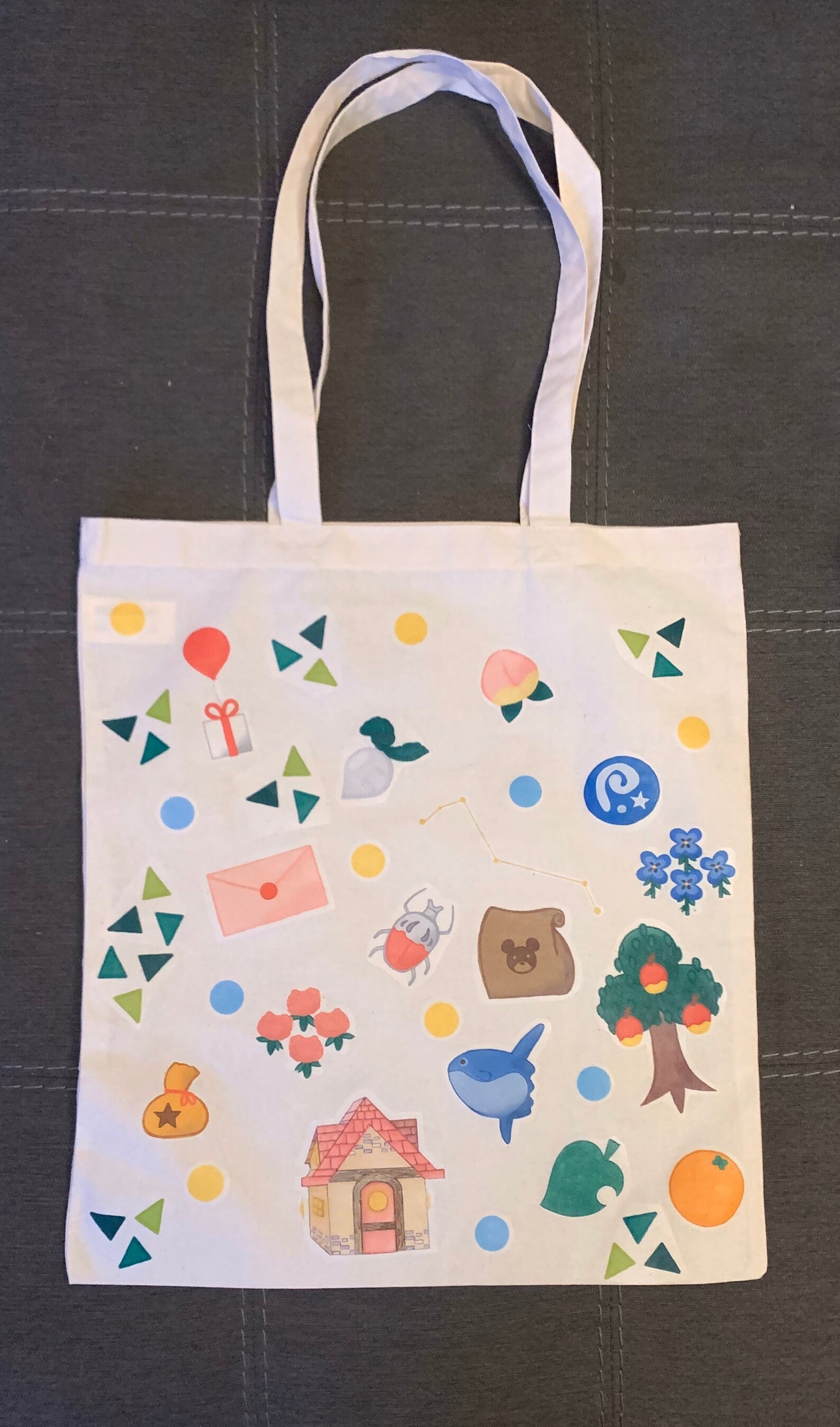 Animal Crossing Inspired Tote Bag Etsy