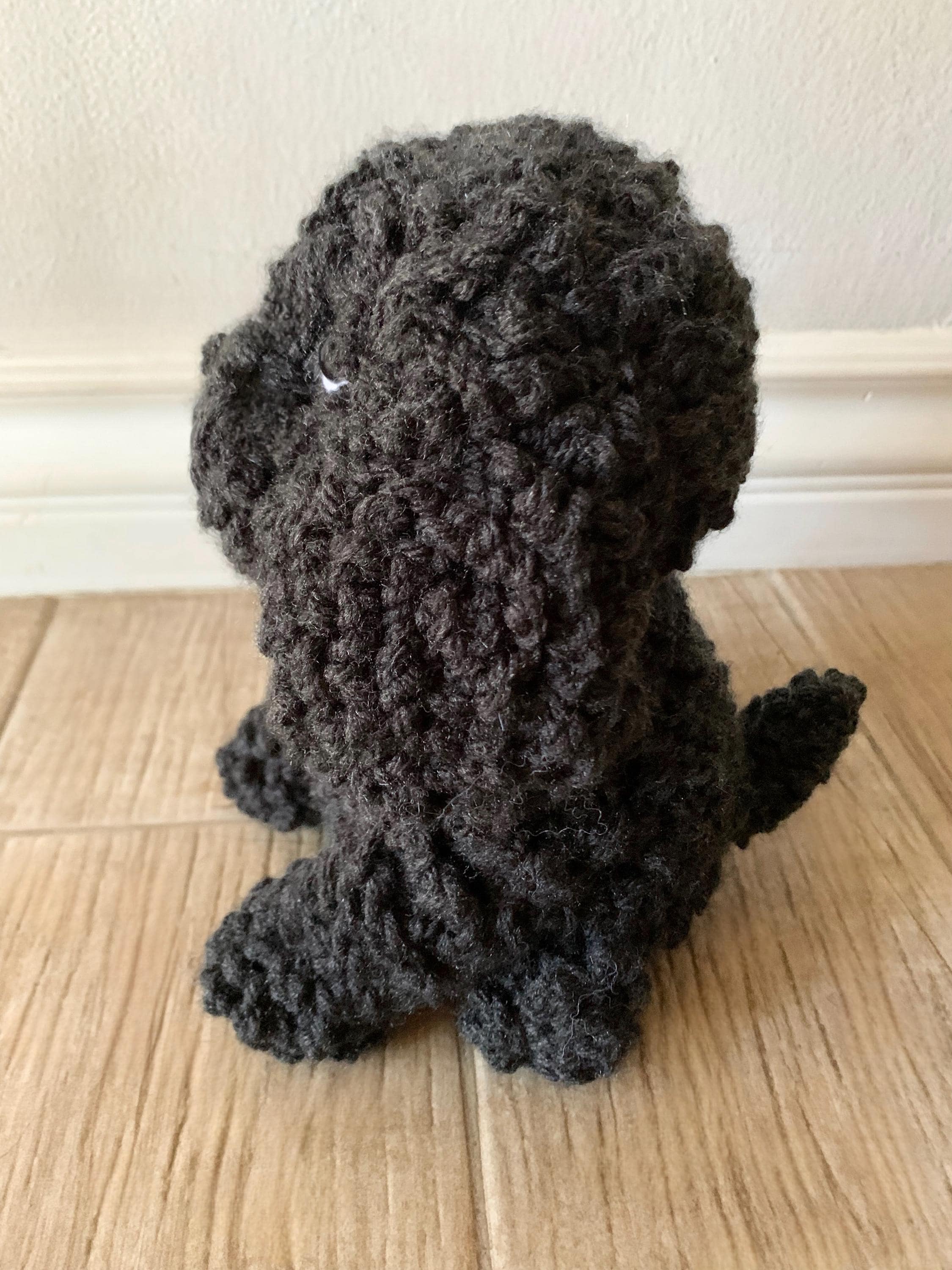 Black labradoodle stuffed animal outlet