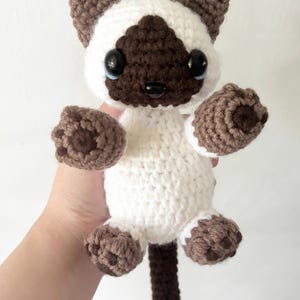 Siamese Cat Plushie (Customization Available)