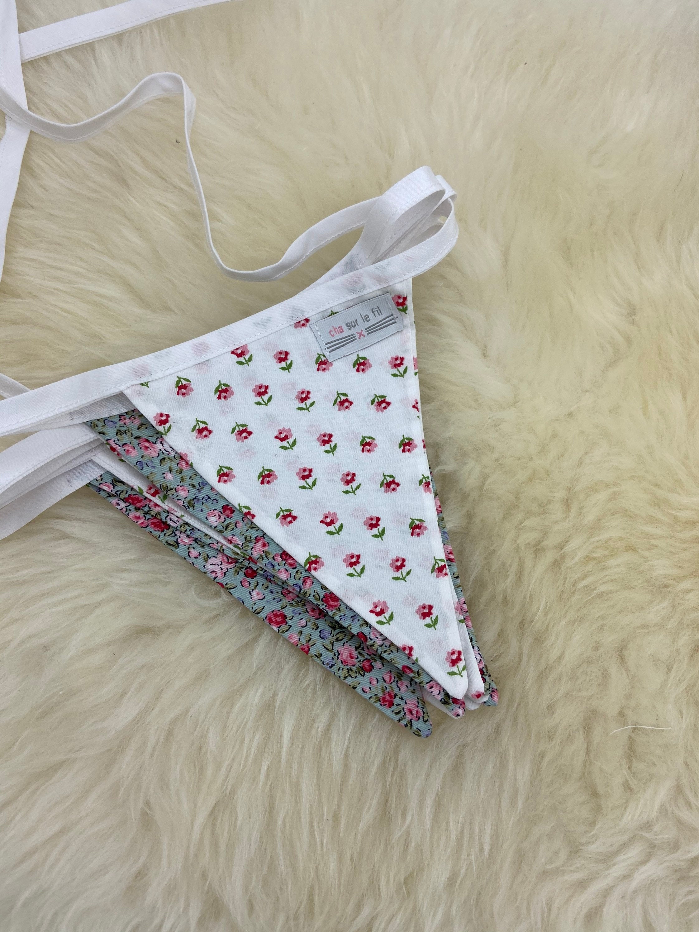 Guirlande de Fanions Fleurie