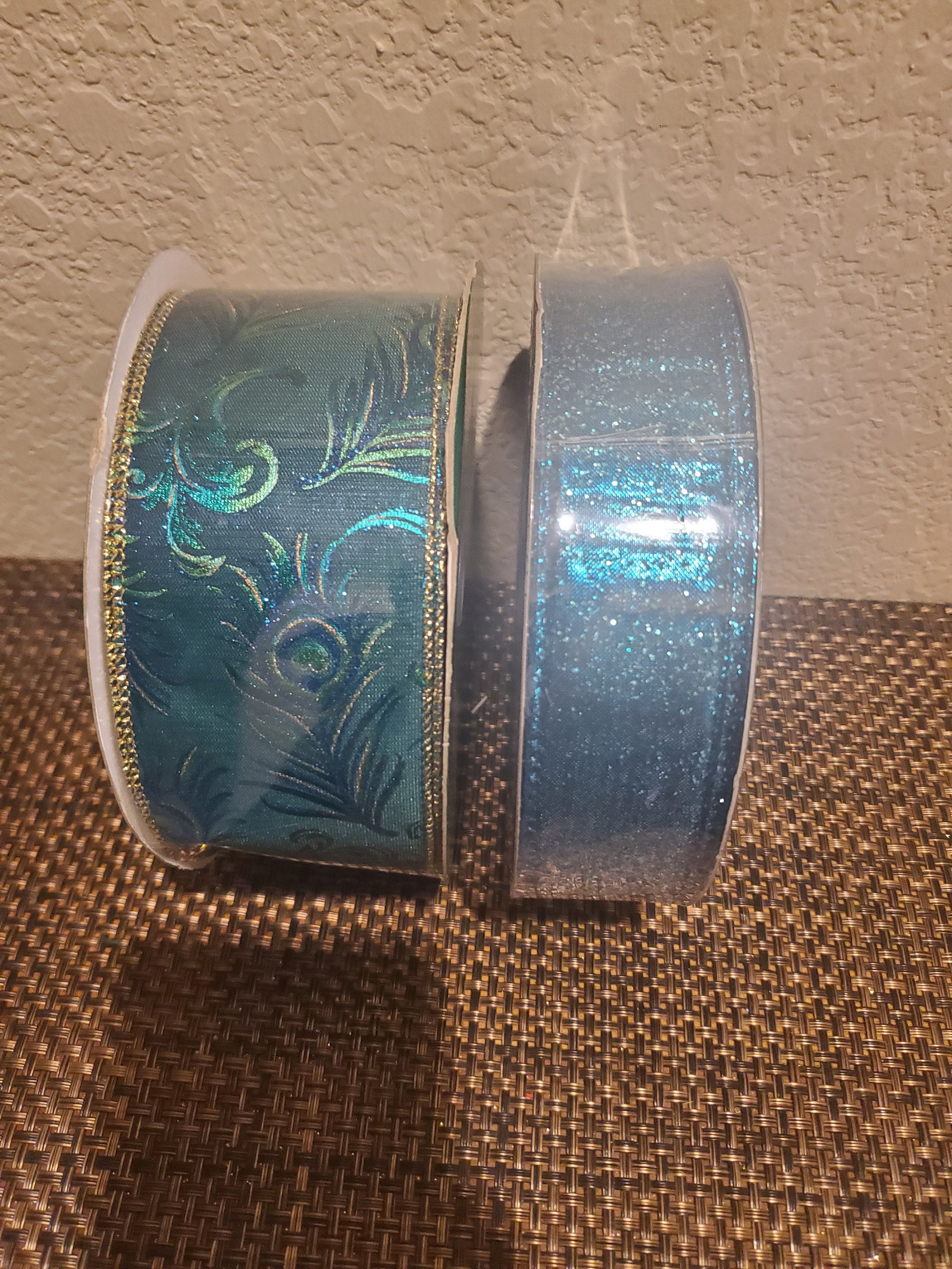 Internal Ribbon Set Wired Ribbon Sets • 100 Yards Each Set • 2.5 Inch and 1.5 Inch Ribbon ...