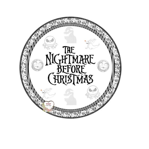 The Nightmare before Christmas Inspired Aluminum Sign 8 | Etsy