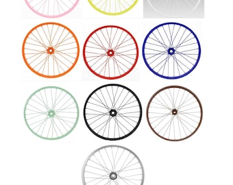 16.5" Decorative Bicycle Wheel - Various Colors