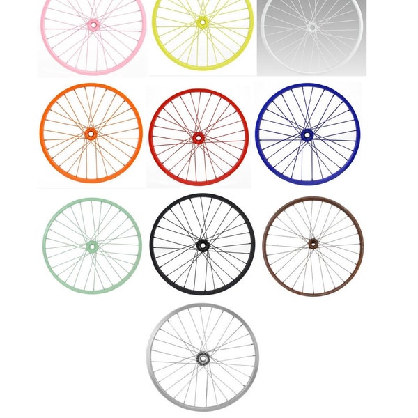 16.5" Decorative Bicycle Wheel - Various Colors