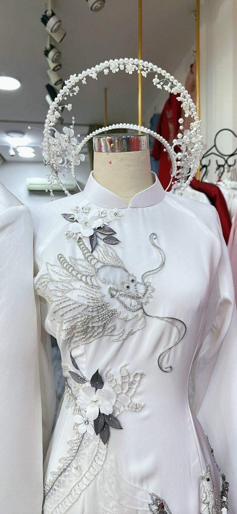 Headpiece for ao dai image 1