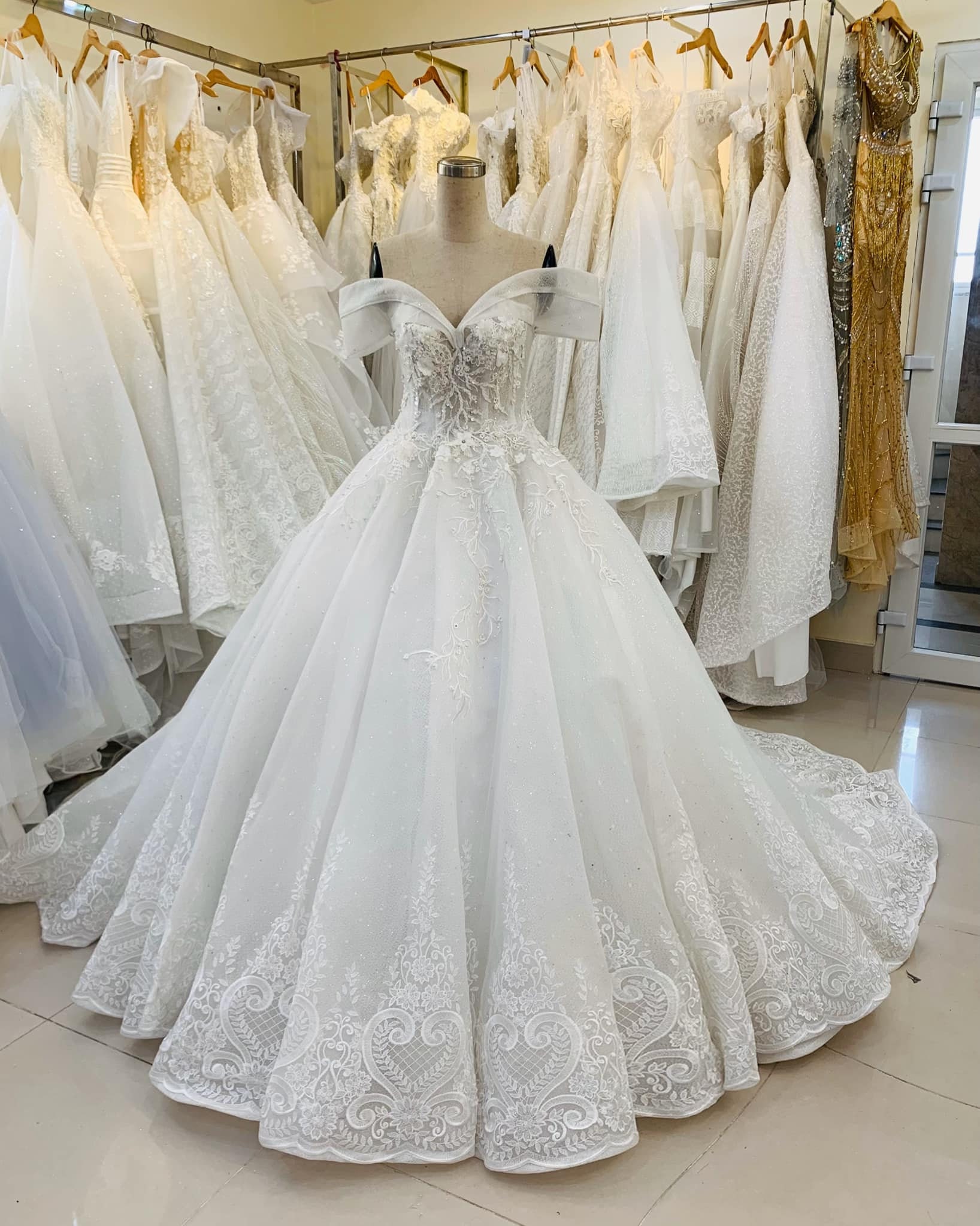 white princess dress