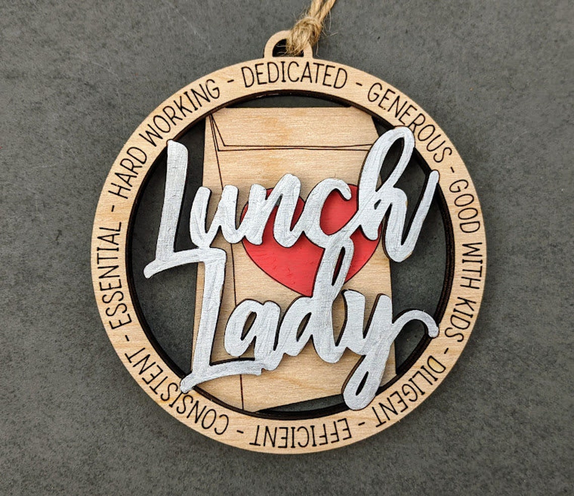 Lunch Lady Appreciation Gift Cafeteria Service Worker Etsy