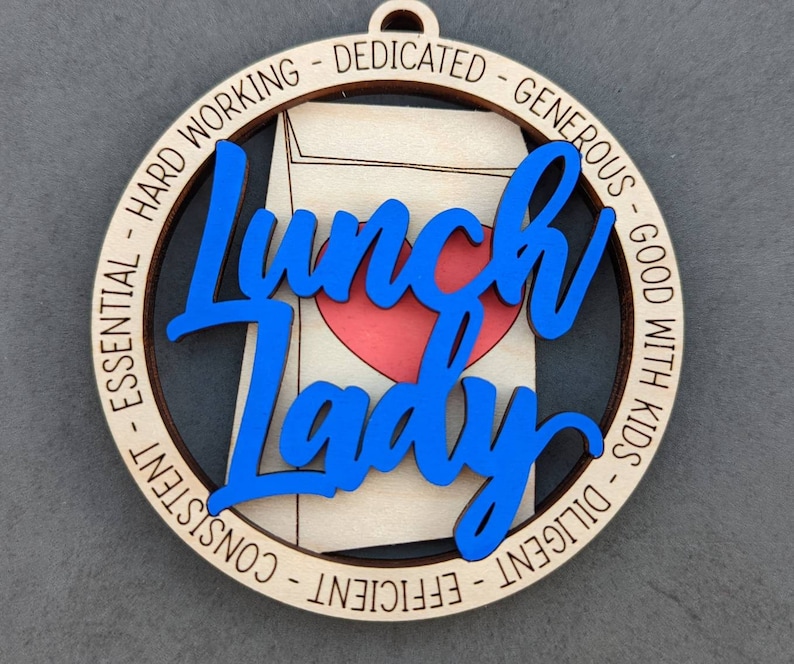 Lunch Lady Appreciation Gift Cafeteria Service Worker Etsy