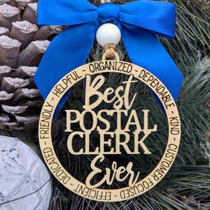 Worlds most Awesome Clerk - Ornament Worlds most Awesome Clerk - Ornament