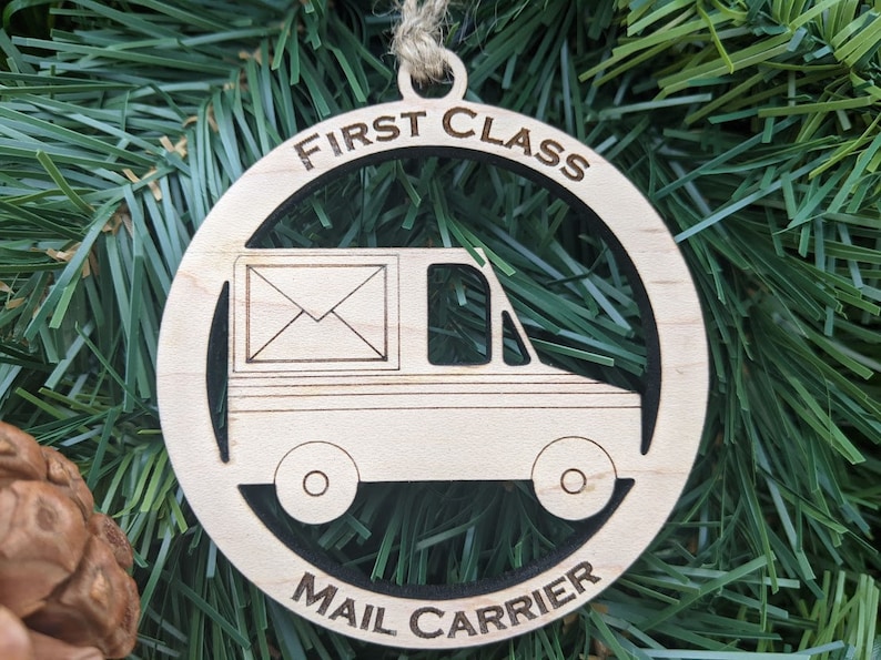 Mail Carrier Gift Ornament for USPS Mail Carrier Postal Etsy