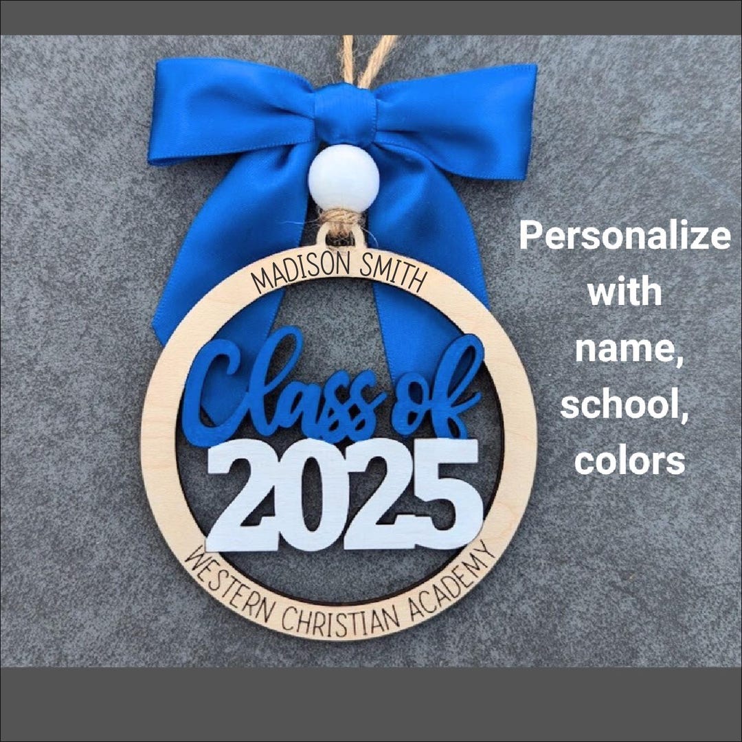 Personalized Class of 2025 Gift, Gift for 2025 Senior, Graduation ...