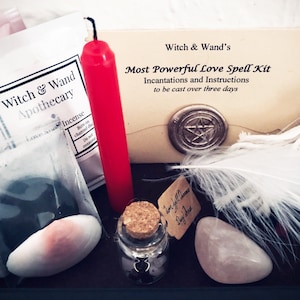 Love Spell Kit / Witch Kit / Spell Kit / Witch Box / Witchcraft Supply / Self Love Kit / Self Love Spell Kit / Love Spells / Witchy Gift