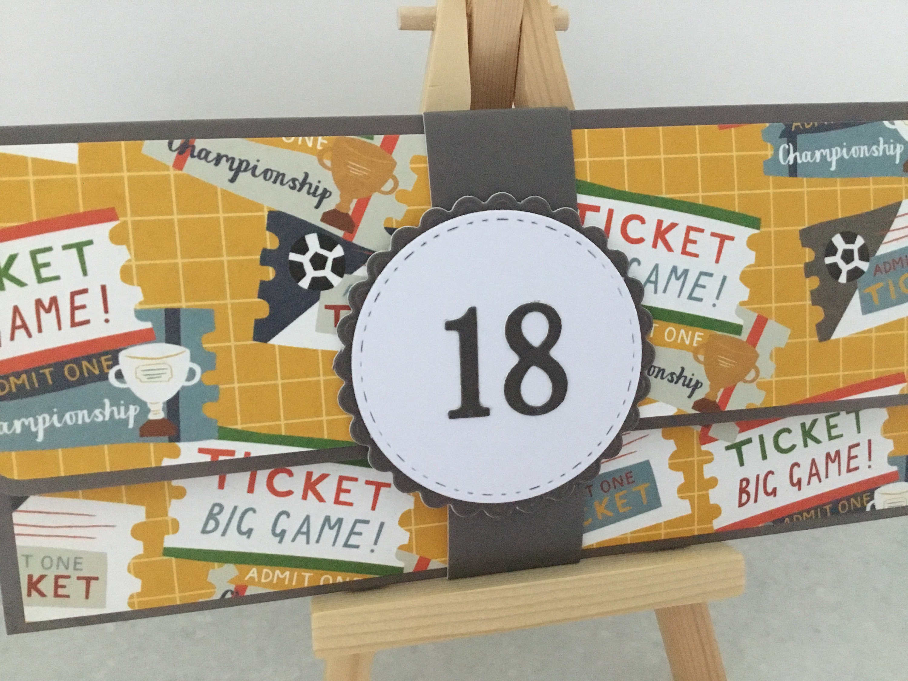 Handmade 18th Birthday Money Envelope. 18th Birthday Gift. Etsy