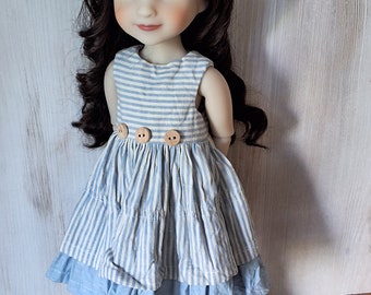 Ruby Red doll clothes.Ruby Red doll dress.Ruby Red outfit.Dress for Ruby Red doll.